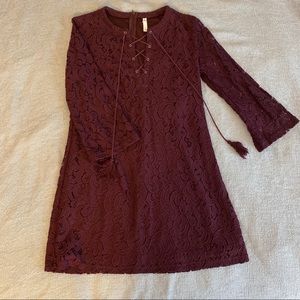 Burgundy Dress Size XS